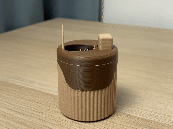 Premium Pop-up Zahnstocherspender