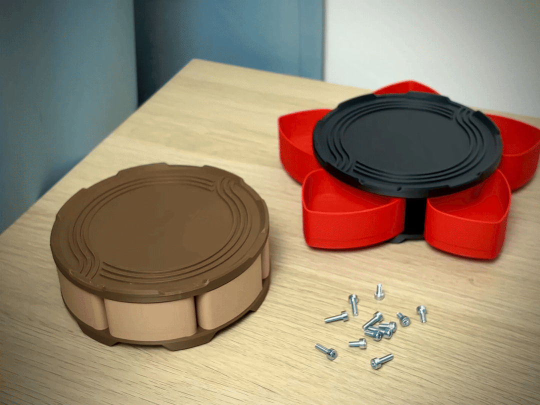 Modulare Stapelbox- Rund 7er