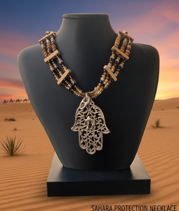 Sahara Protection Necklace - 32. Circle Shop