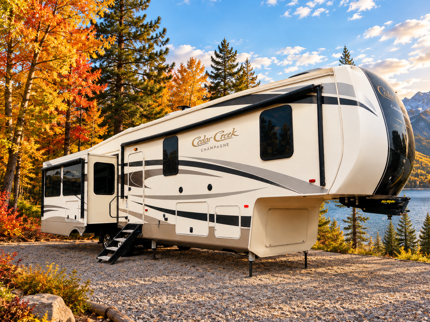 2019 Forest River Cedar Creek Champagne 38EL