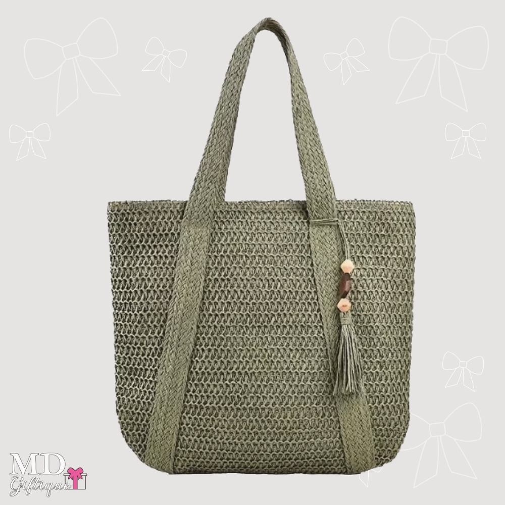 Tas strand groen