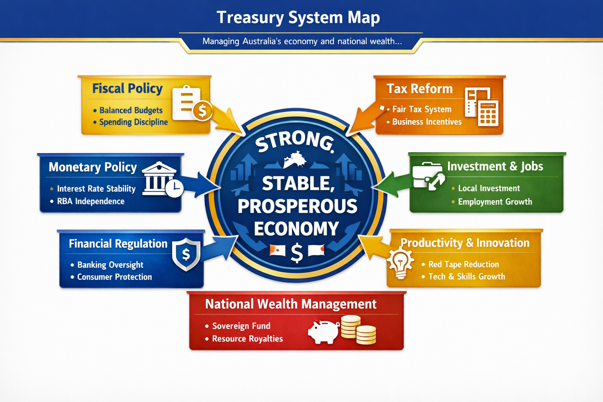 Department of treasury / Australians United Reform & Modernisation ...