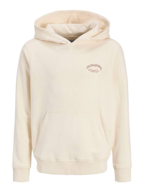Jack & Jones Hoodie ecru