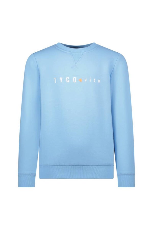 Tygo & Vigo Lichtblauwe sweater
