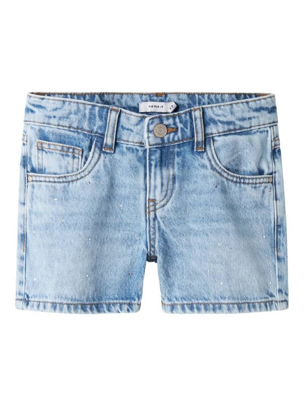 Name it jeansshort met steentjes