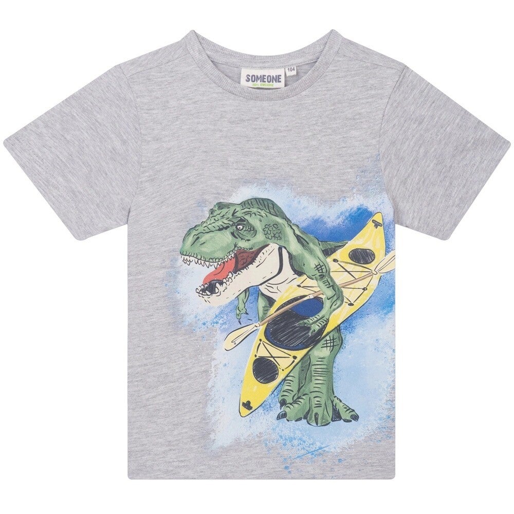Someone t-shirt surfende dino