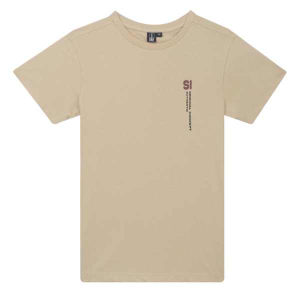 S-One - T-shirt beige