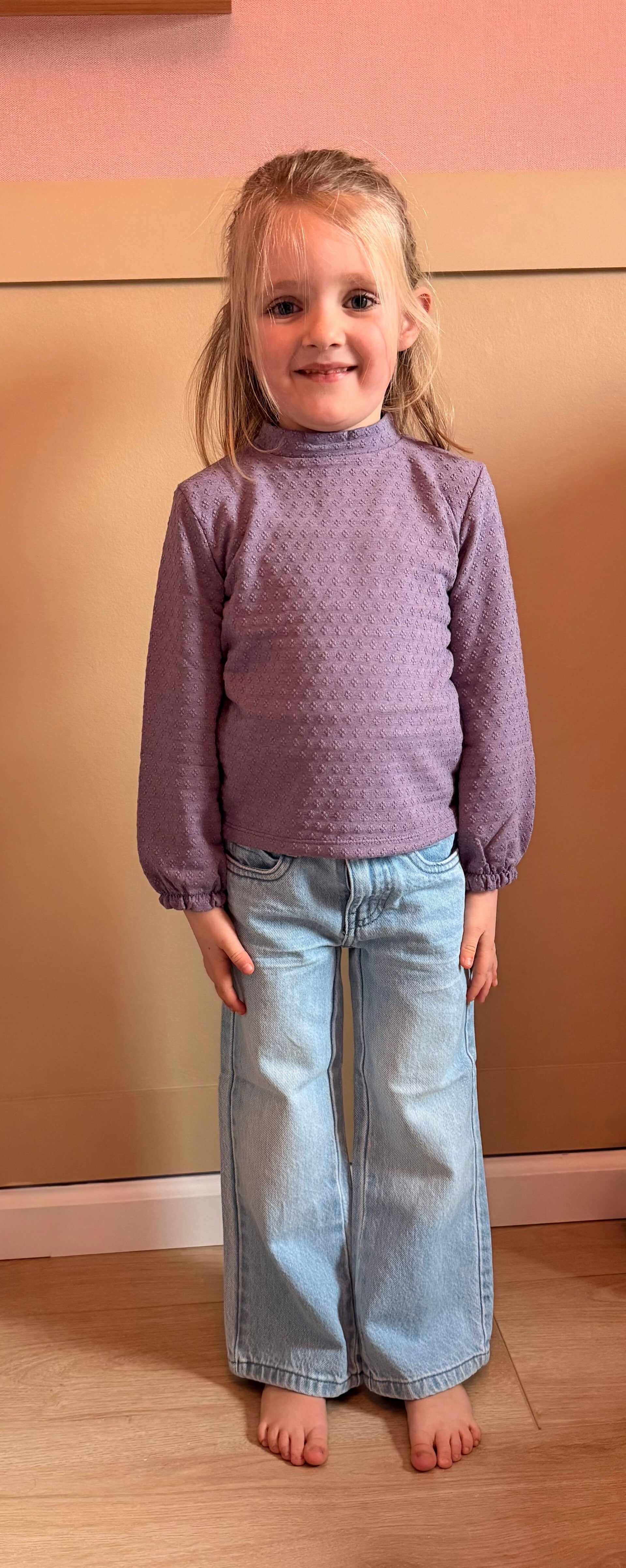 Someone longsleeve paars