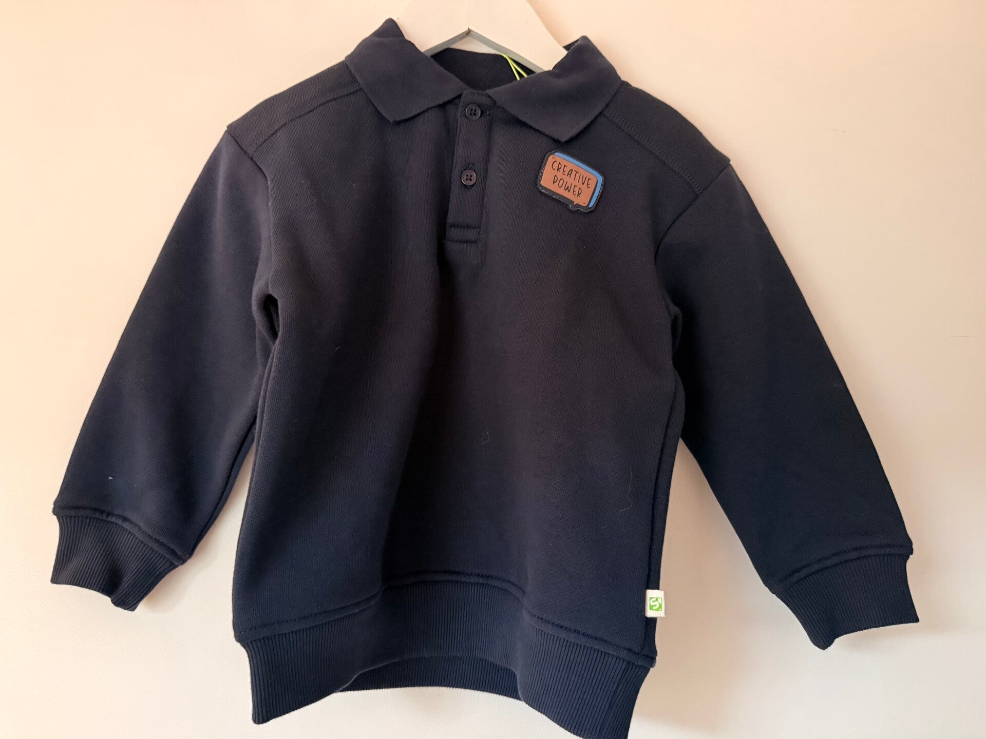 Dikkere trui/polo navy
