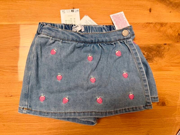 Name it jeans skirt aardbei