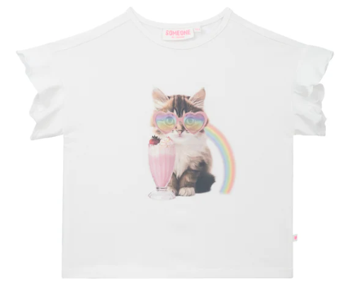 Someone - T-shirt Kat wit