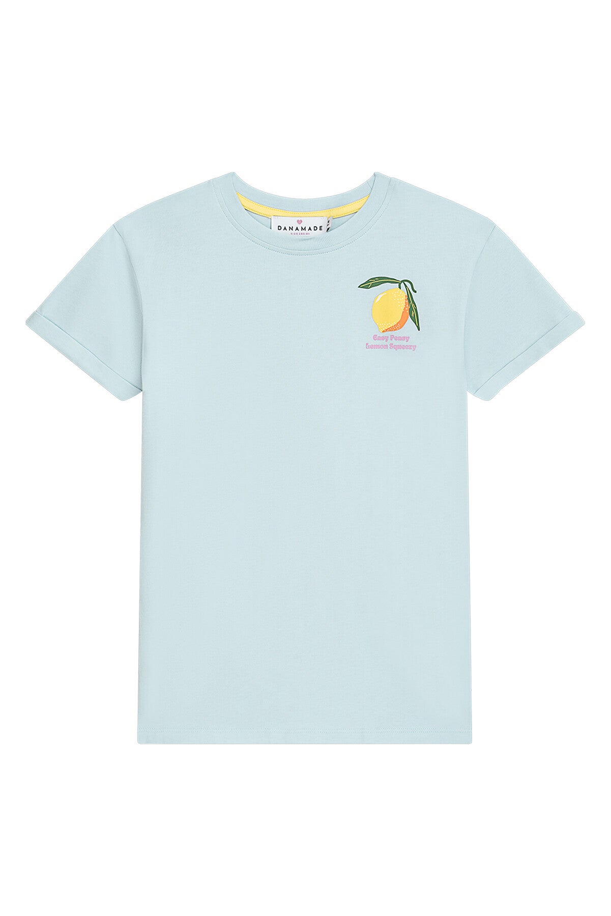 Danamade t-shirt blauw/lila