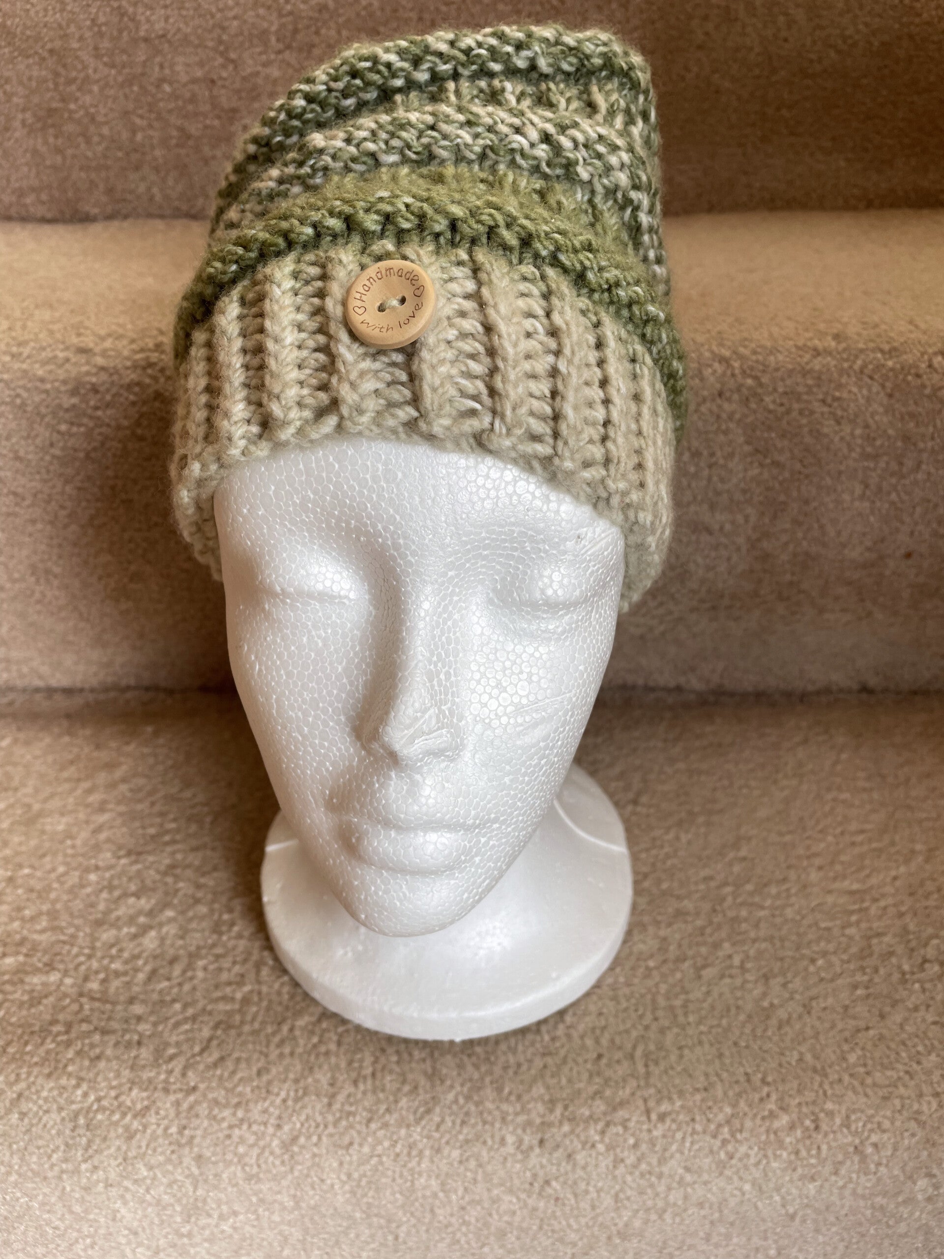 Boulder Beanie Adult Women's Hat - Sage Multi