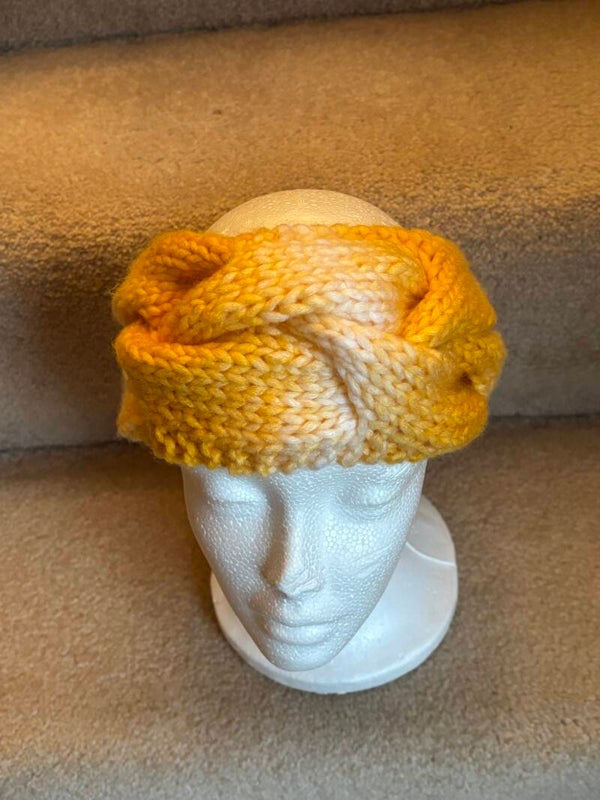 Adult Headband - Gold Cable