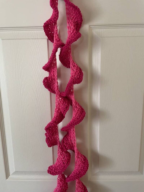 Spiral Scarf - Pink 1