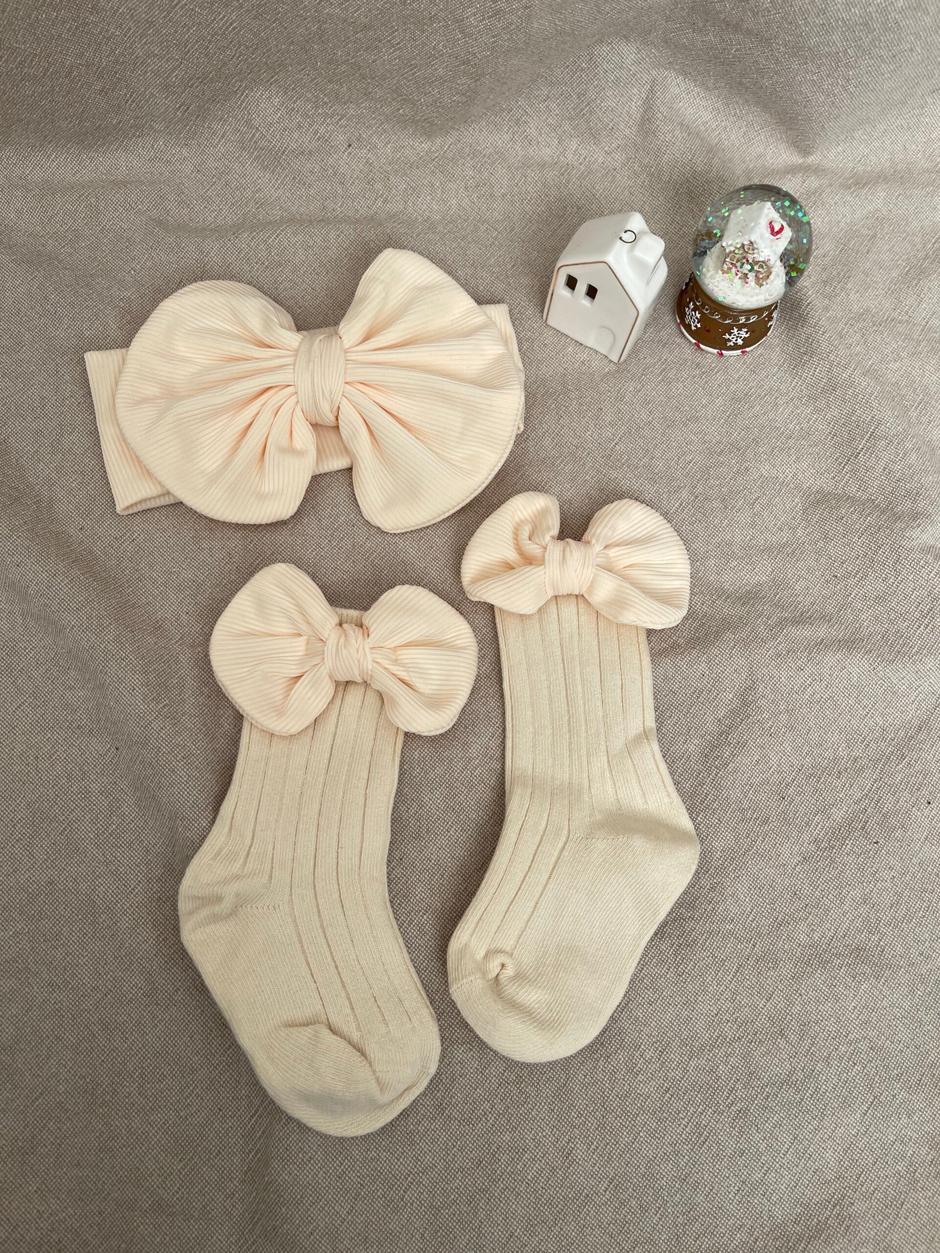 Haarband en sokken one size