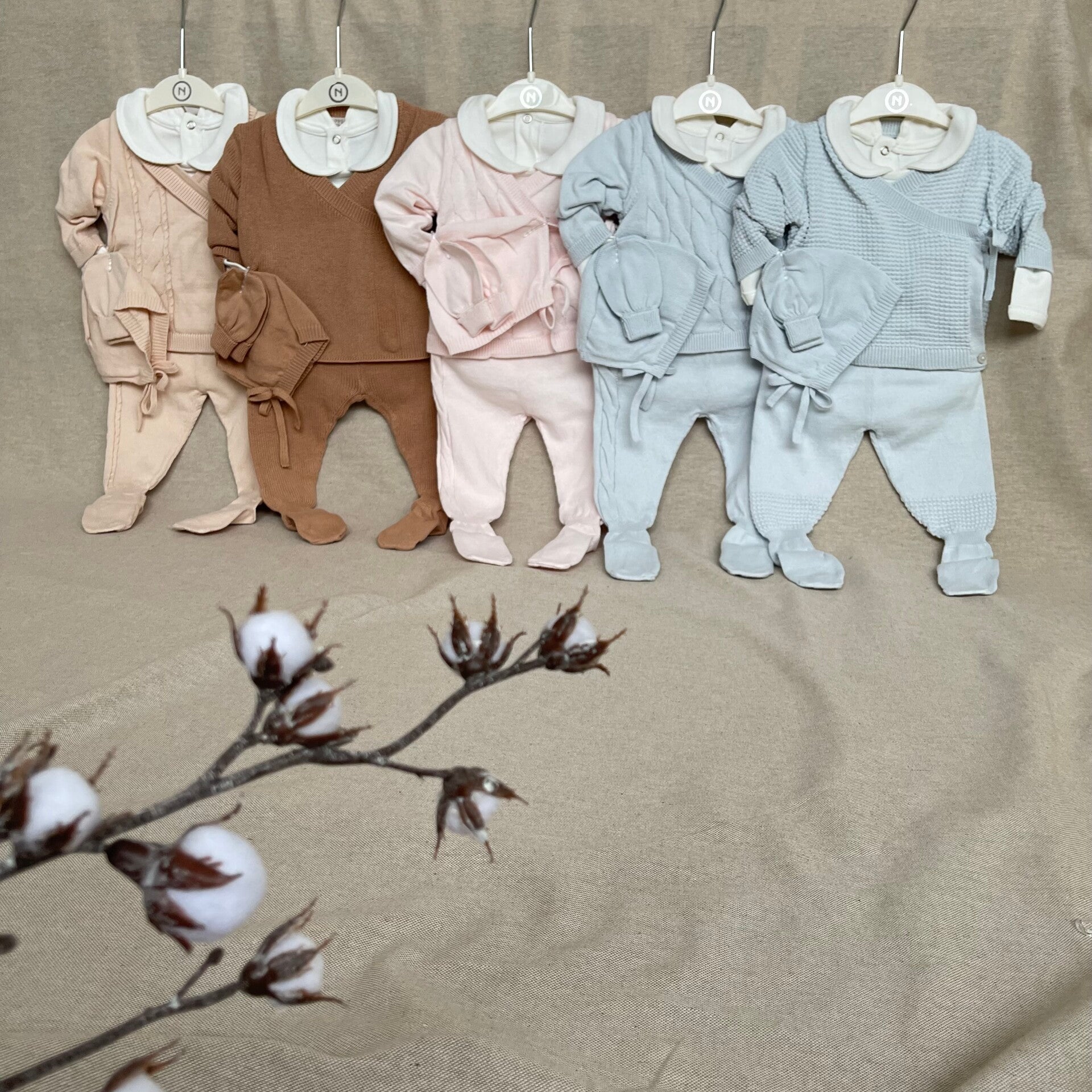 5-delige set div. kleuren