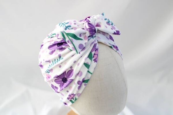 Bloemetjes tulband one size