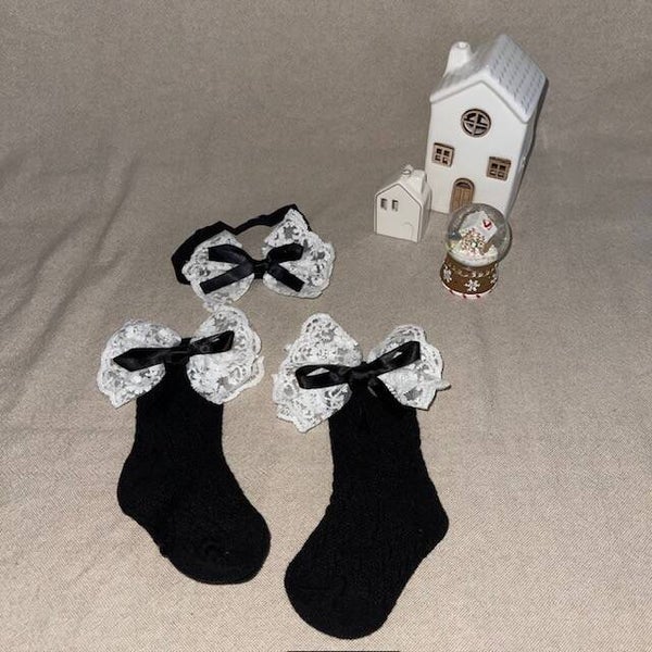 Haarband en sokken one size