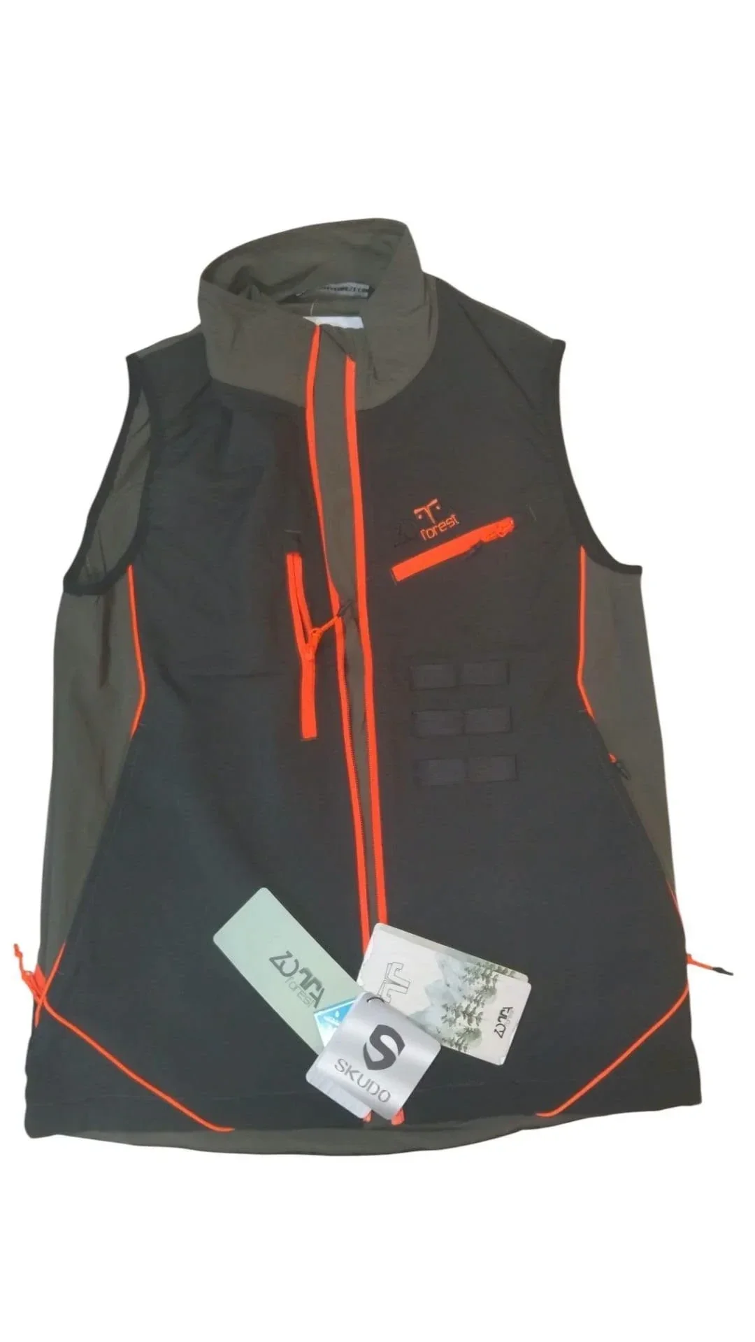 GILET ZOTTA FOREST CON INSERTI ARANCIO