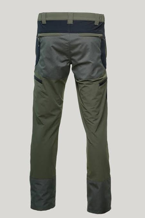 Pantalone T-108 verde/nero
