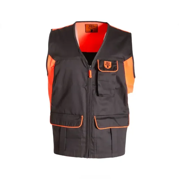 Gilet LV740 Bicolore verde/arancio