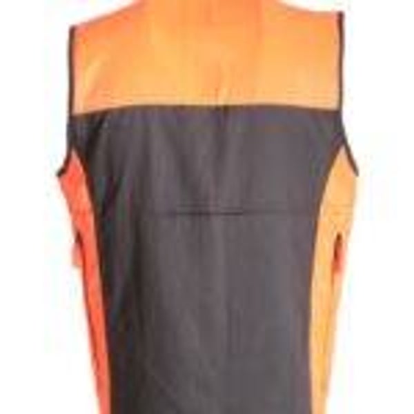 Gilet LV740 Bicolore verde/arancio