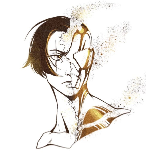 Mara Zexel-Lightning Fast, two face art