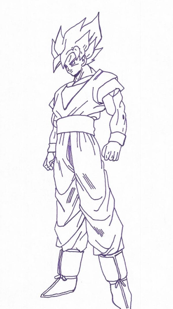 Goku, Cell Games 8 by 10