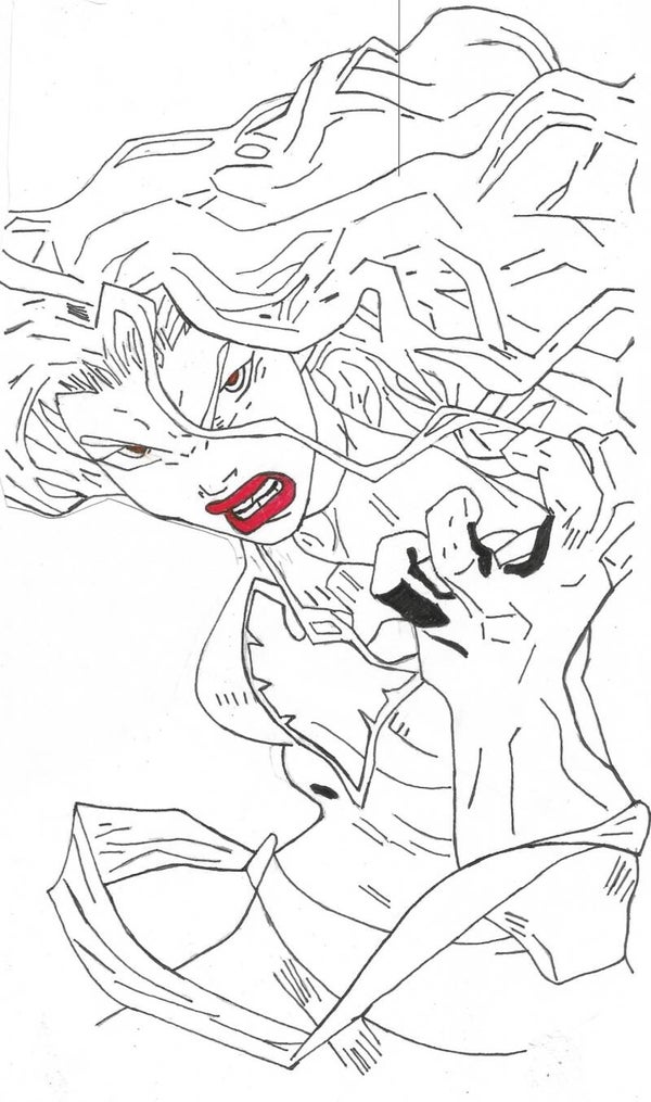 Rage filled Jean Gray