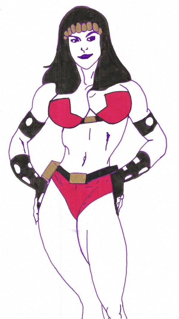 Big Barda 8 by 10