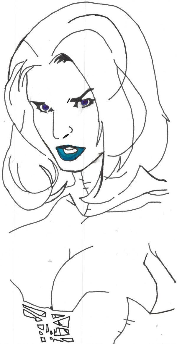 Emma Frost 8 by 10