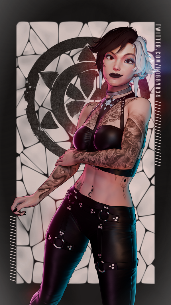 Goth - Luna Poster 11x17" marvel rivals