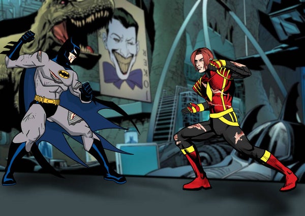 Promotional piece Ryan Callen vs Batman 8 by 10