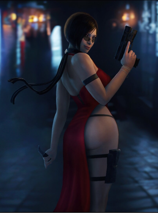 Ada Wong ASSignment 11x17" sfw resident Evil