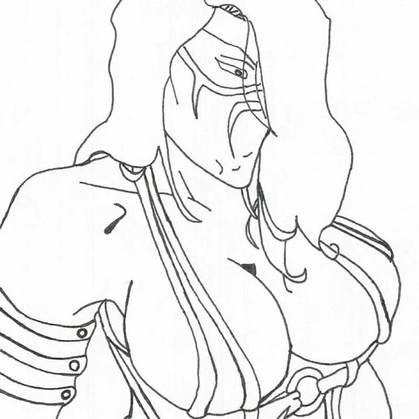 Mileena 8 by 10