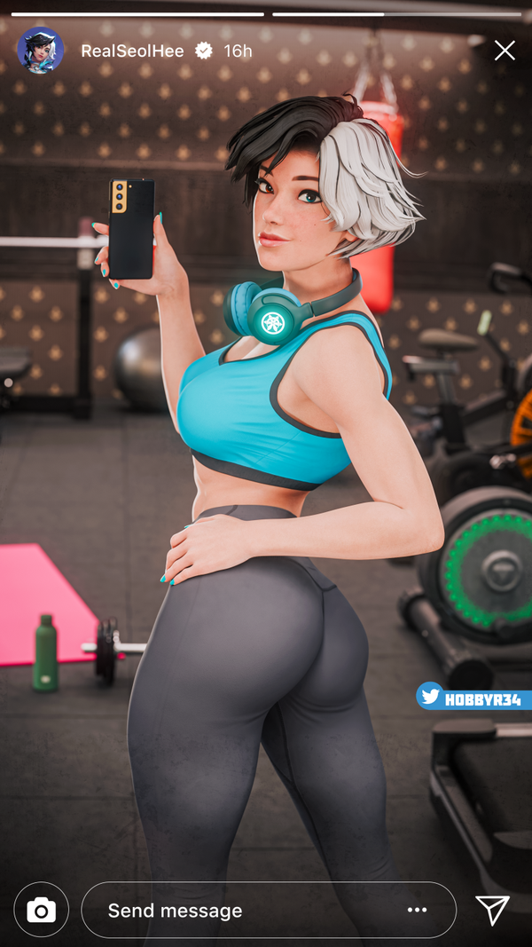 Luna - Gym 2 11x17" marvel rivals