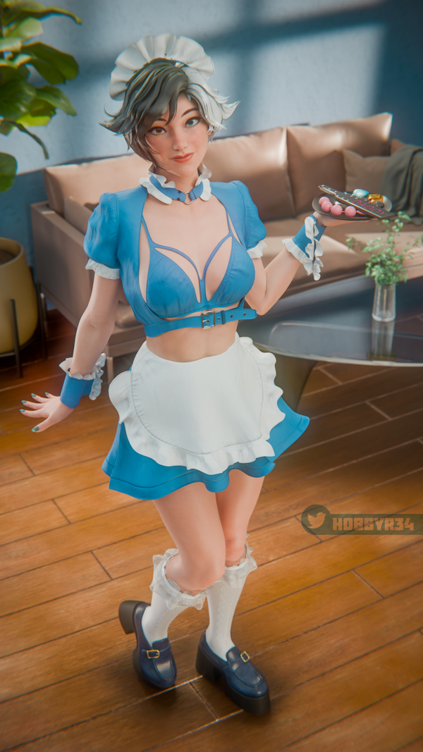 Luna Snow - Maid (Bra) 11x17" marvel rivals