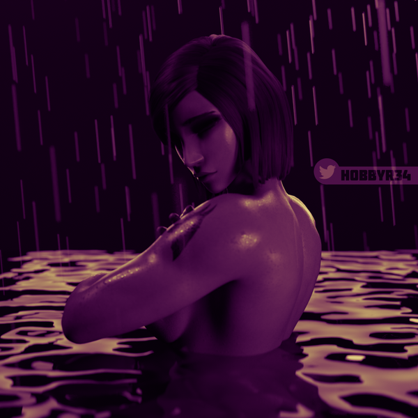Pharah - Bathe 11x17"