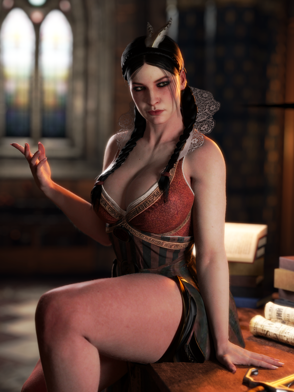 Philipa higher res 11x17" Witcher