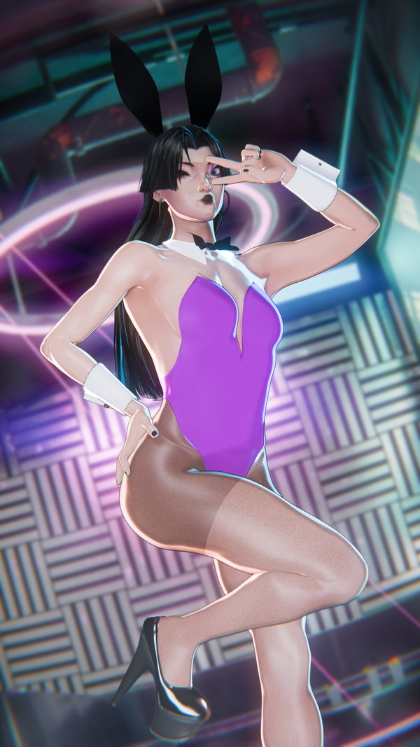 Psylocke - Bunny Suit 11x17" marvel rivals