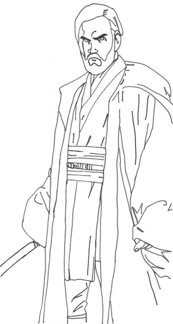 Obi wan Kenobi 8 by 10