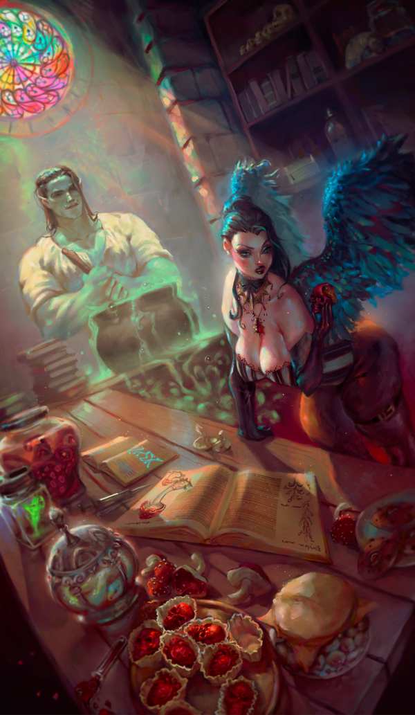 Tera and Lorn 11x17”