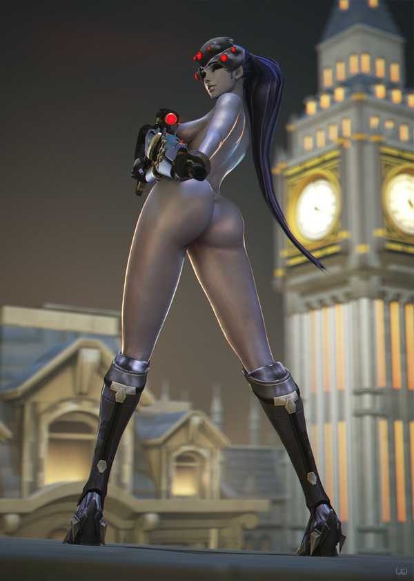Naugthy trap by Widowmaker 11x17"