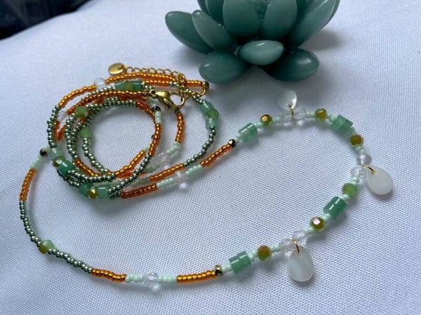 Baya Perla - Aventurine verte