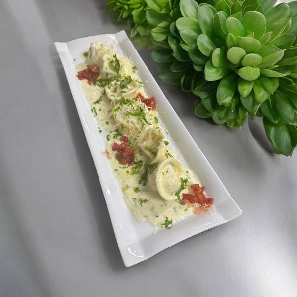 HOMEMADE CHICKEN RAVIOLI
