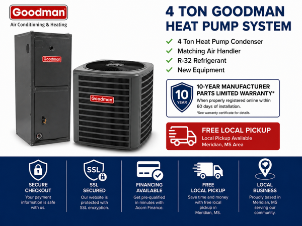 4 Ton Goodman Heat Pump