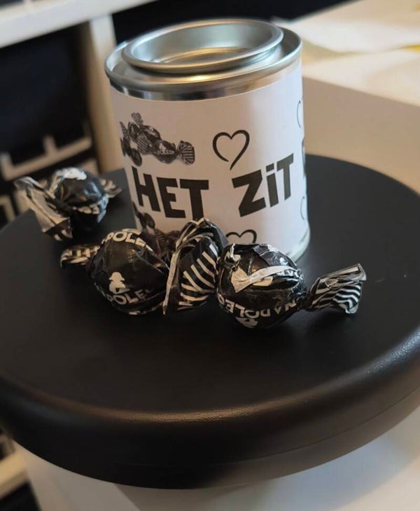Blikje het zit d'rop