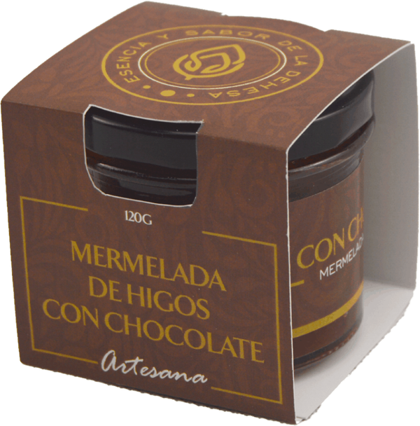 mermelada de higo y chocolate