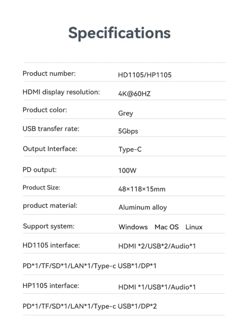 Blueendless_Docking_Station_Specificatie_Afbeelding
